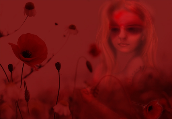 Creation of Into the Ruby Mist: Step 8